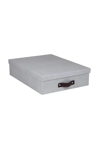 Úložný box Bigso Box of Sweden A4 šedá barva