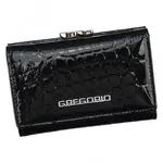 Dámská kožená peněženka černá - Gregorio Ayva