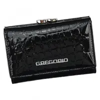 Dámská kožená peněženka černá - Gregorio Ayva