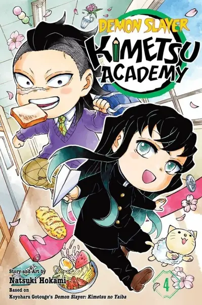Demon Slayer: Kimetsu Academy 4 - Kojoharu Gotóge, Natsuki Hokami