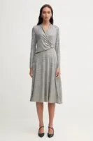 Šaty Joseph Ribkoff stříbrná barva, midi, 253285
