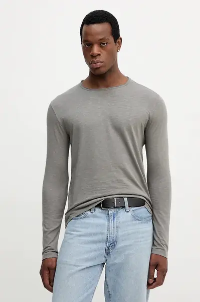 Bavlněné tričko s dlouhým rukávem United Colors of Benetton