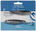 Kinetic pilker cool herring black silver 2 ks - 25 g