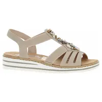 Dámské sandály Rieker V0649-62 beige 39