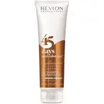 Revlon Professional Šampon a kondicionér pro intenzivní měděné odstíny 45 days total color care (Shampoo & Conditioner Intense Coppers) 275 ml