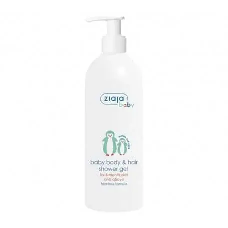 Ziaja Mycí gel na tělo a vlasy pro děti Tučňák (Baby Body & Hair Shower Gel) 400 ml