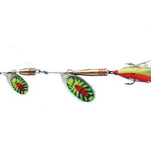 Dam třpytka tandem spinner sinking fireshark - velikost 2/4 hmotnost 14 g