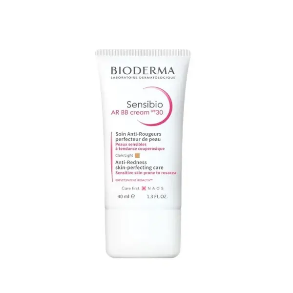 Bioderma BB krém pro citlivou pleť se sklonem k začervenání Sensibio AR BB Cream 40 ml