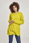 Women's Wrap Sweater - Yellow