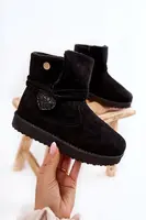 VINCEZA Detské topánky Čierne topánky na sneh