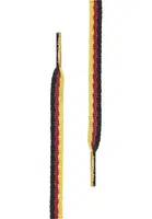 White Flat German Laces