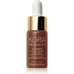 KORA Organics Turmeric Glow Drops rozjasňujúce sérum s niacínamidom 10 ml