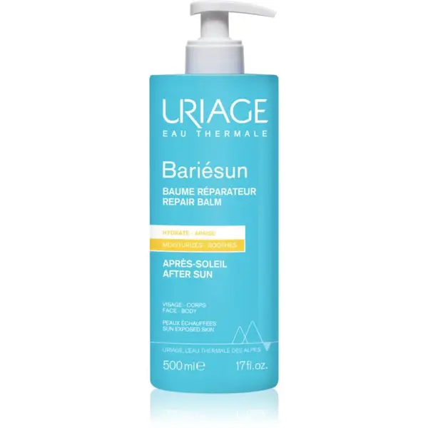 Uriage Bariésun Repair Balm regeneračný balzam po opaľovaní na tvár a telo 500 ml