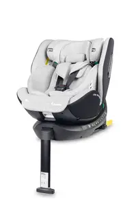 Caretero Autosedačka Lumi i-Size 40–150 cm, Isofix,  360°, růstová,  sv. šedá
