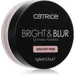 Catrice Bright & Blur rozjasňující sypký pudr odstín 020 Soft Pink 8 g