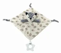 Prítulníček, maznáčik s hryzátkom Lišiak - krémový