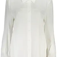 TOMMY HILFIGER WOMEN'S LONG SLEEVE SHIRT WHITE