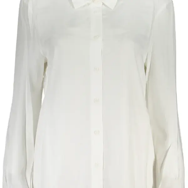 TOMMY HILFIGER WOMEN'S LONG SLEEVE SHIRT WHITE