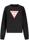 GUESS JEANS SWEATSHIRT WITHOUT ZIP WOMEN BLACK