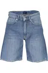 GANT JEANS MEN'S BLUE SHORTS