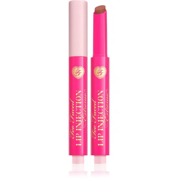 Too Faced Lip Injection Extreme Plumping Clicks lesk na rty pro větší objem v tyčince odstín Velvet Crush 1.5 g