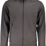 US GRAND POLO MEN'S GRAY ZIP SWEATSHIRT