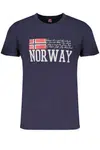NORWAY 1963 MEN'S SHORT SLEEVE T-SHIRT BLUE