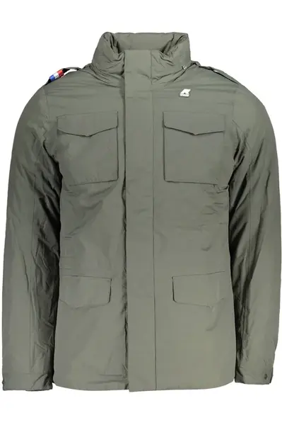 Zelená pánská bunda K-WAY