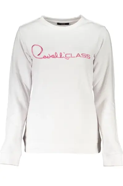 Bílá dámská mikina Cavalli Class