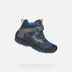 Modrá chlapecká kotníková obuv Geox Nesavage A - Kluci