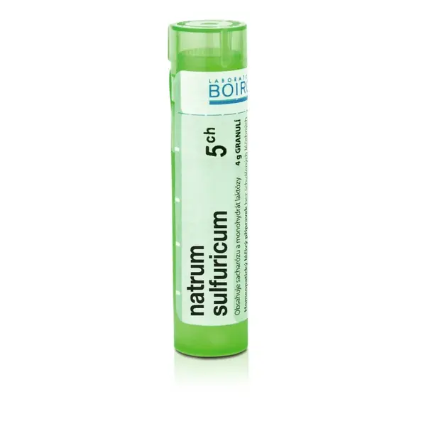 Natrum sulfuricum 5CH granule 4g