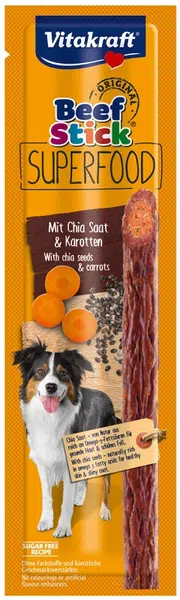 Vitakraft Beef Stick Superfood - chia a mrkva 1 ks