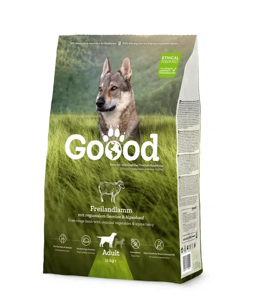 Goood Adult Freilandlamm - granule s jehněčím masem 10 kg datum spotřeby: 09.08.2025