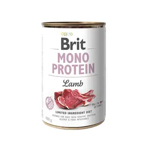 Brit Mono Protein Lamb 24 x 400 g