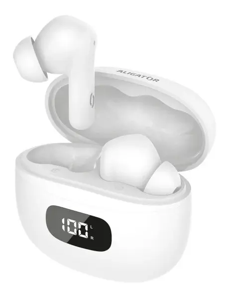 Aligator Pods ANC bílá