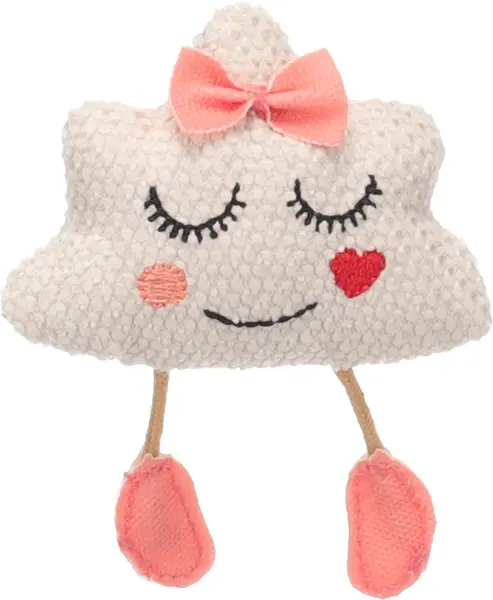 Flamingo Lovu textilní hračky pro kočky - různé vzory Obláček