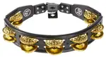 Latin Percussion Cyclops Tambourine Dimpled Brass Jingle