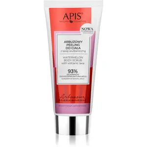 Apis Natural Cosmetics Watermelon Refreshment tělový peeling with volcanic lava 200 ml