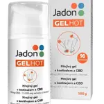 JADON gel HOT Hřejivý gel s kostivalem a CBD 100 g