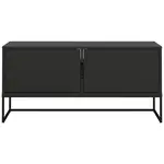 NÍZKÁ KOMODA, černá, 118/57/43 cm