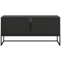 NÍZKÁ KOMODA, černá, 118/57/43 cm