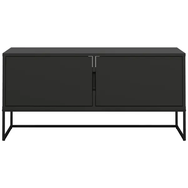 NÍZKÁ KOMODA, černá, 118/57/43 cm