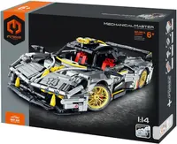 Stavebnice iM.MASTER auto s mechanickým pohonem plast 1237 dílků