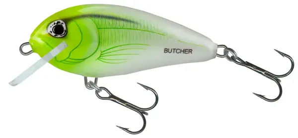 Salmo wobler butcher sinking white flash yellow 5 cm 5 g