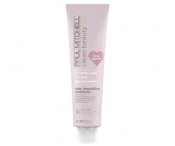 Paul Mitchell Tónovací maska na vlasy Clean Beauty Rose Quartz (Color Depositing Treatment) 150 ml