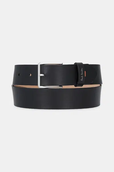 Kožený pásek Paul Smith pánský, černá barva, M1A-7946-NSTITC