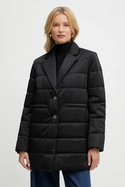 Bunda Karl Lagerfeld černá barva, zimní, A3W15013