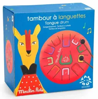 Kovový bubínek Tongue drum