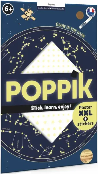 Samolepkový plakát Mapa hvězd