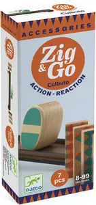Dřevěná dráha Zig & Go Culbuto 7 ks